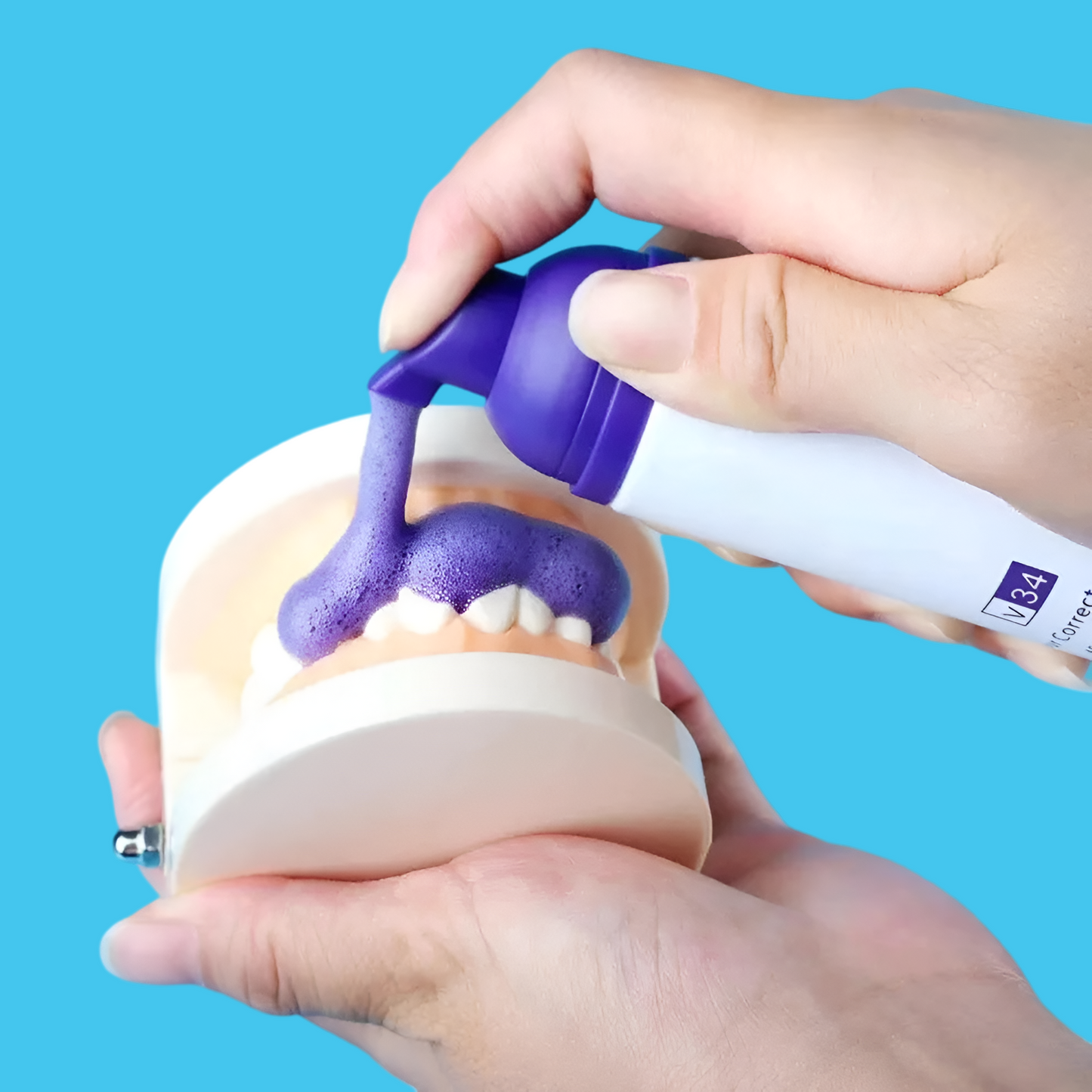 Purple Whitening Mousse - Comari