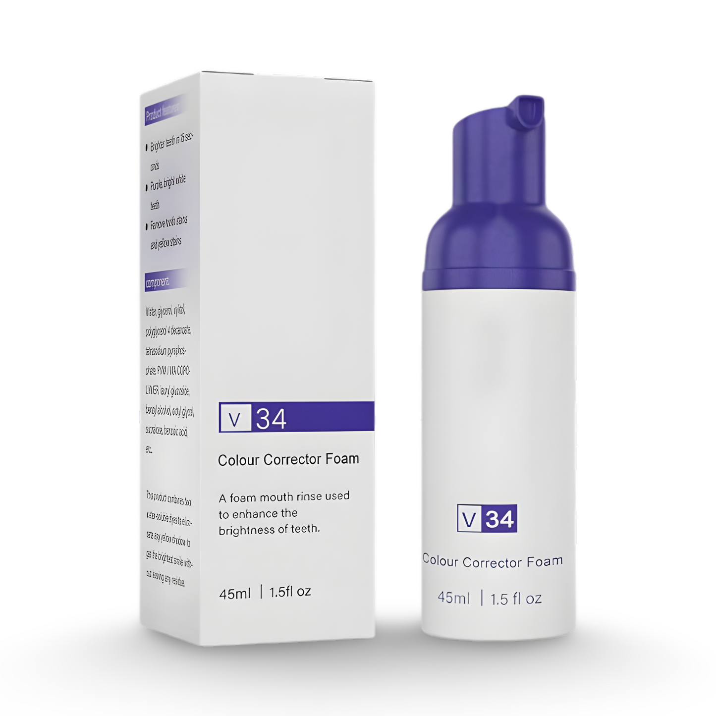 Purple Whitening Mousse - Comari