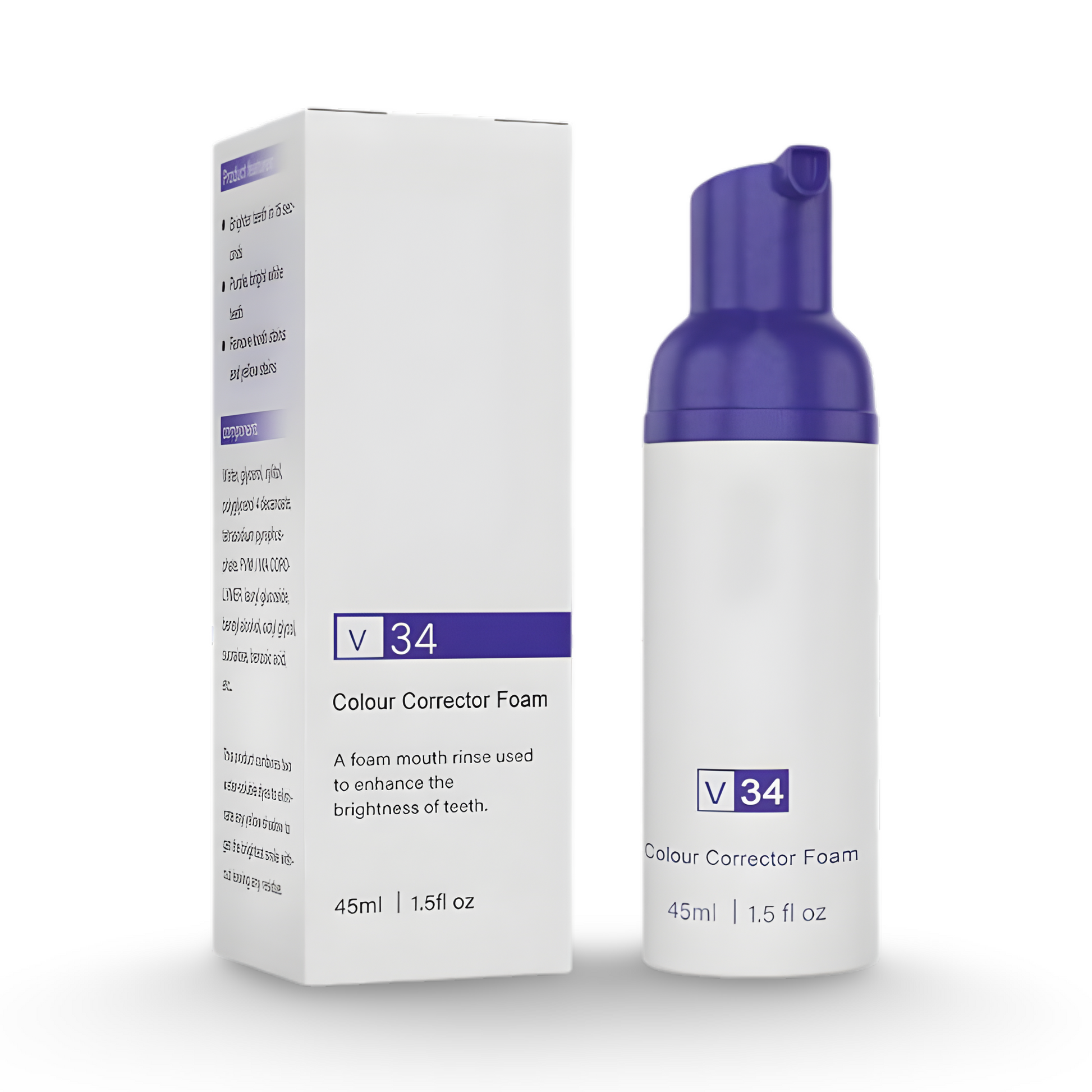 Purple Whitening Mousse - Comari