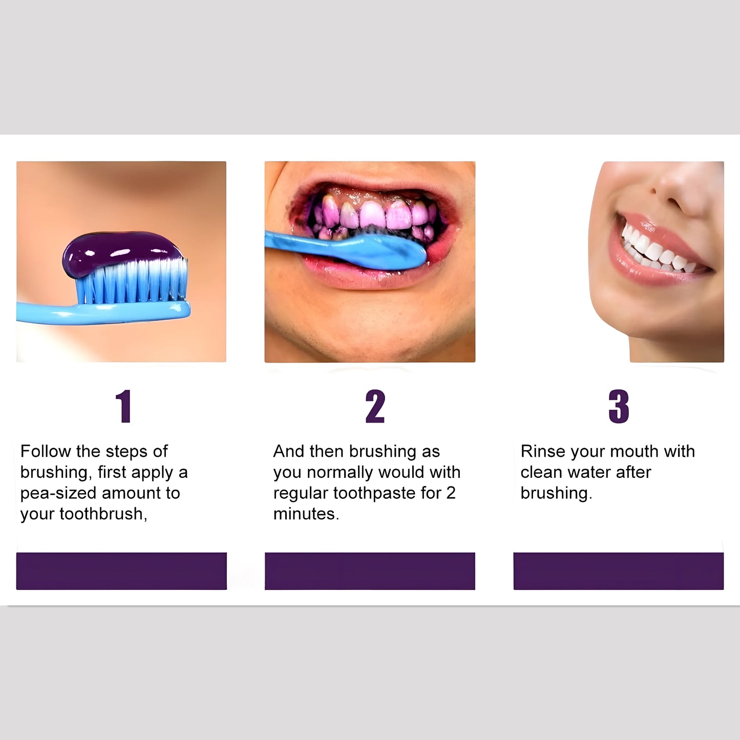 Purple Whitening Toothpaste - Comari