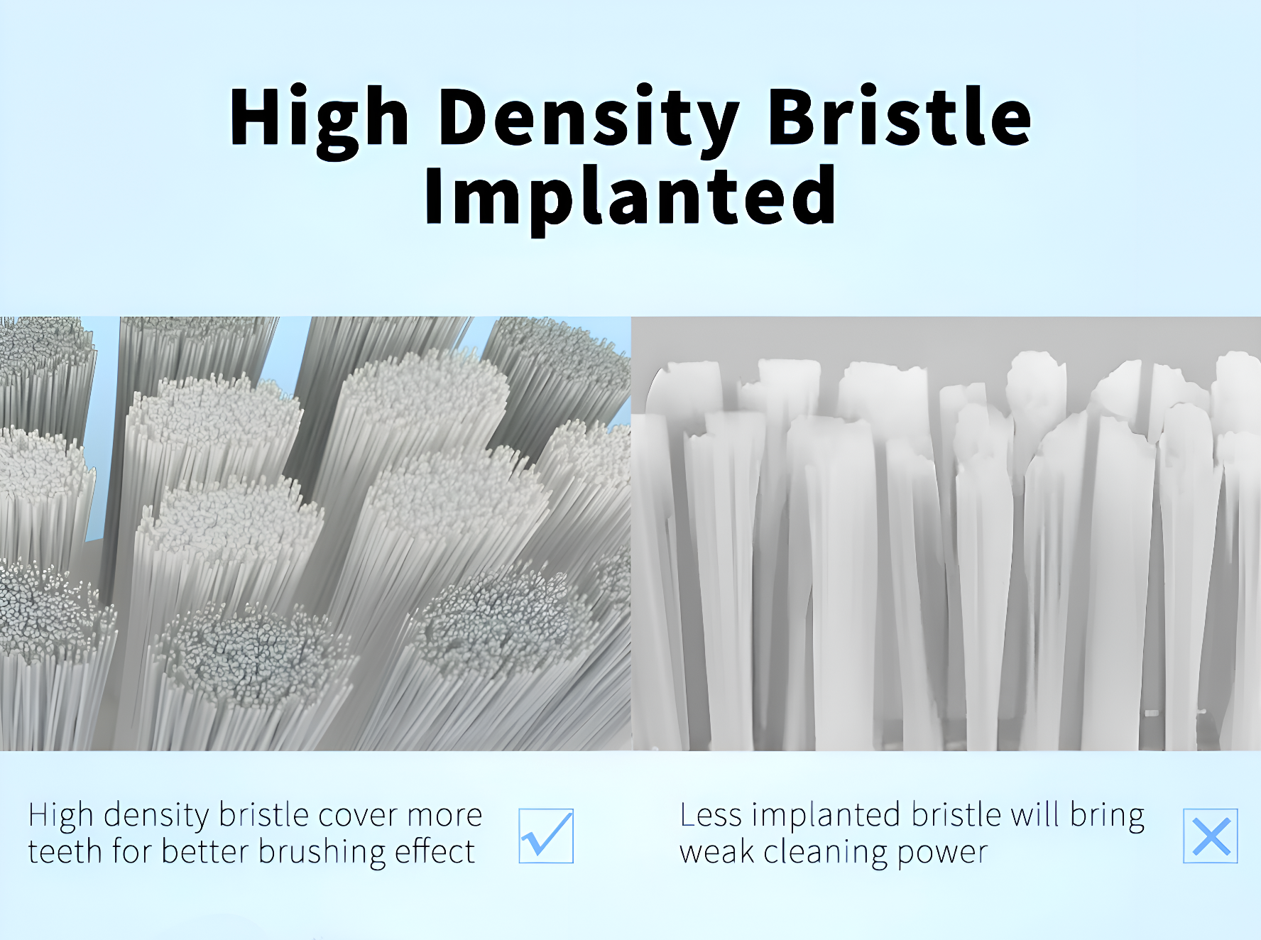 Replacement Heads for Electric Toothbrush features