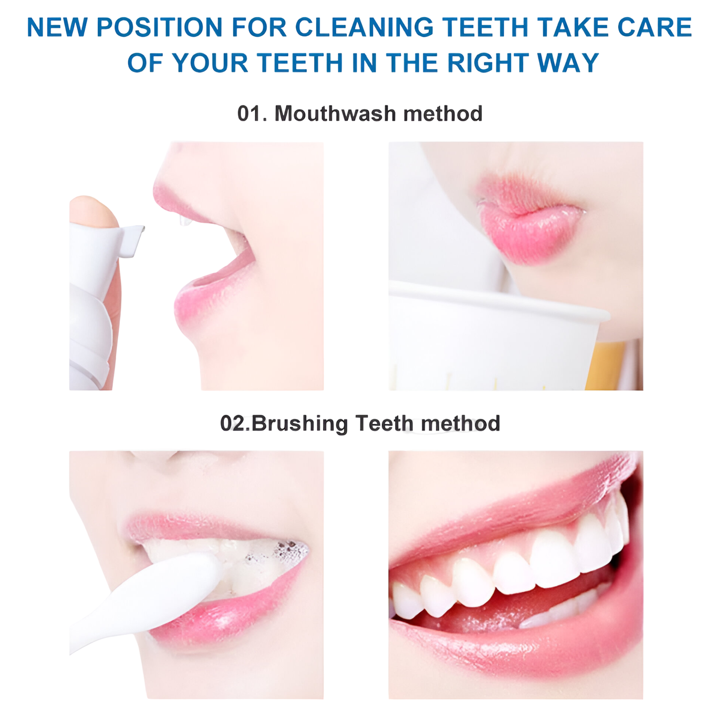 How to use the Teeth Whitening Mousse