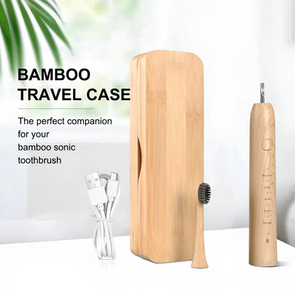 Bamboo Electric Toothbrush - Comari