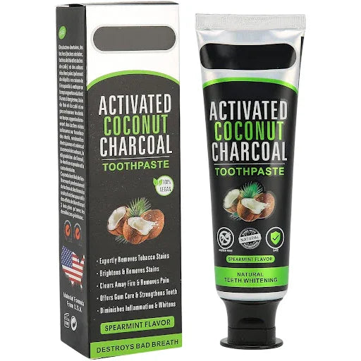 Activated Charcoal Toothpaste - Comari Oral Care 