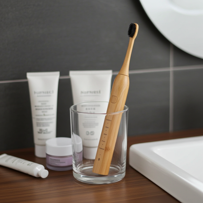 Bamboo Electric Toothbrush - Comari Oral Care 