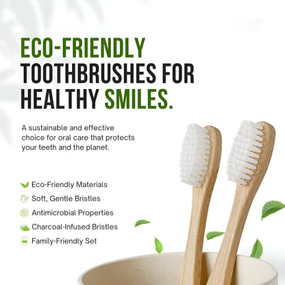 Bamboo Toothbrush - Comari Oral Care 
