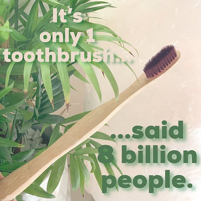 Bamboo Toothbrush - Comari Oral Care 