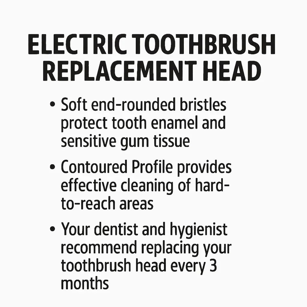 Replacement Heads: Electric Toothbrush - Comari