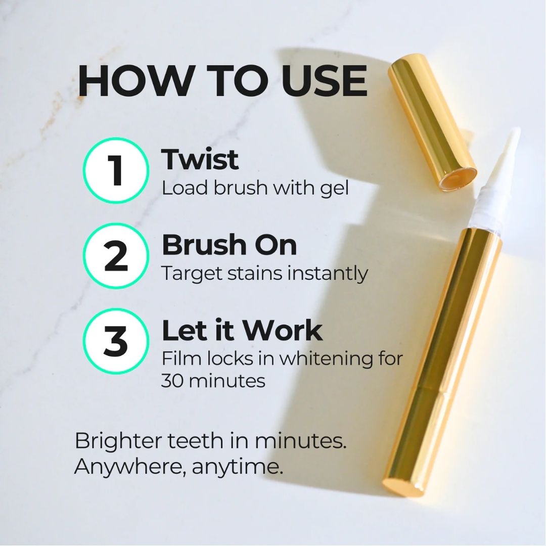 Gold Whitening Pen - Comari Oral Care 