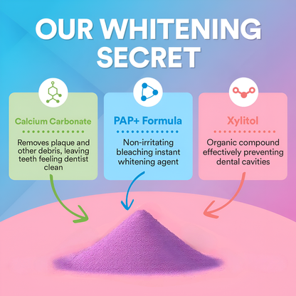 Purple Whitening Powder - Comari Oral Care 
