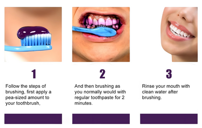Purple Whitening Toothpaste - Comari Oral Care 