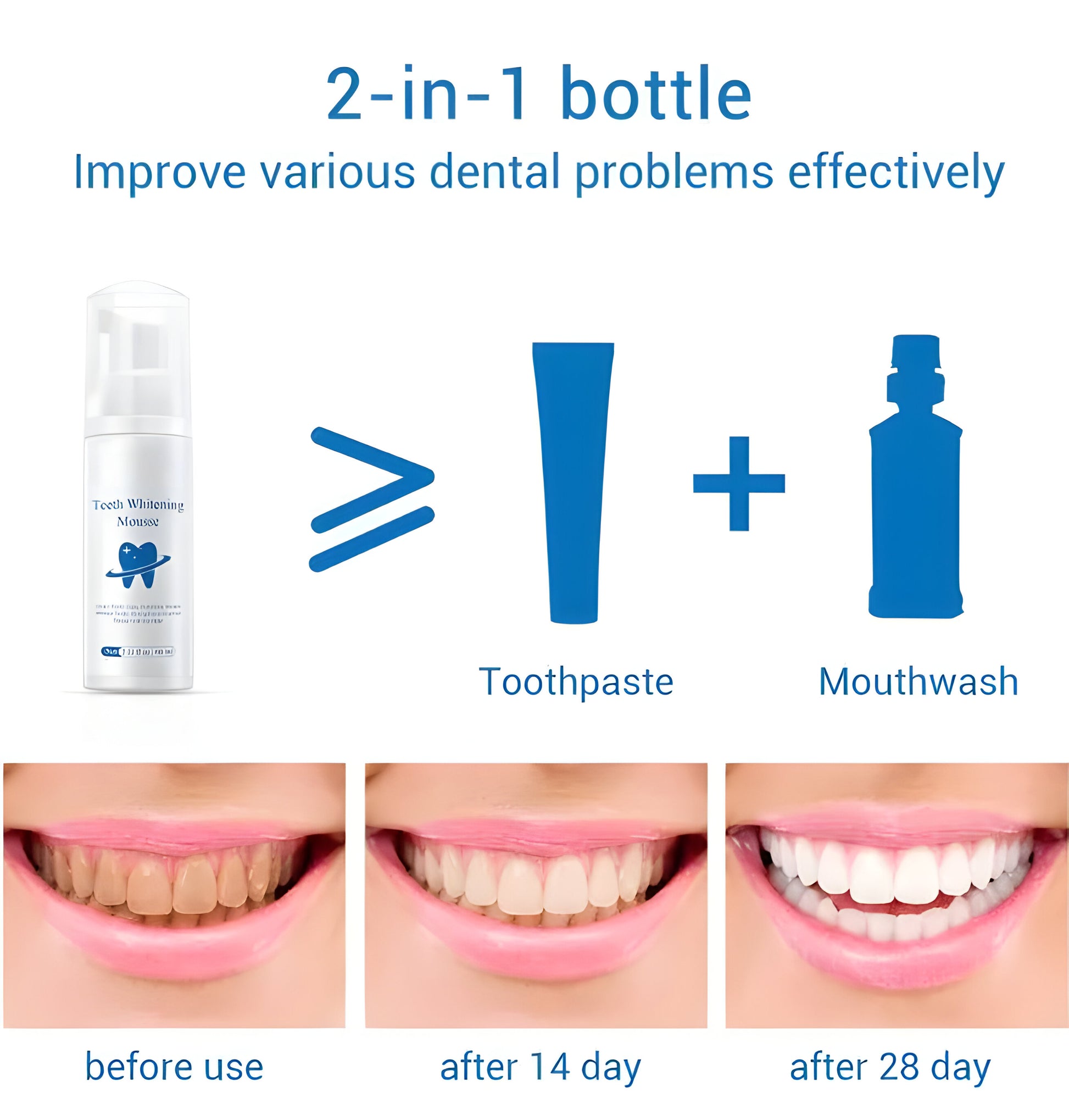 Whitening Mousse - Comari Oral Care 