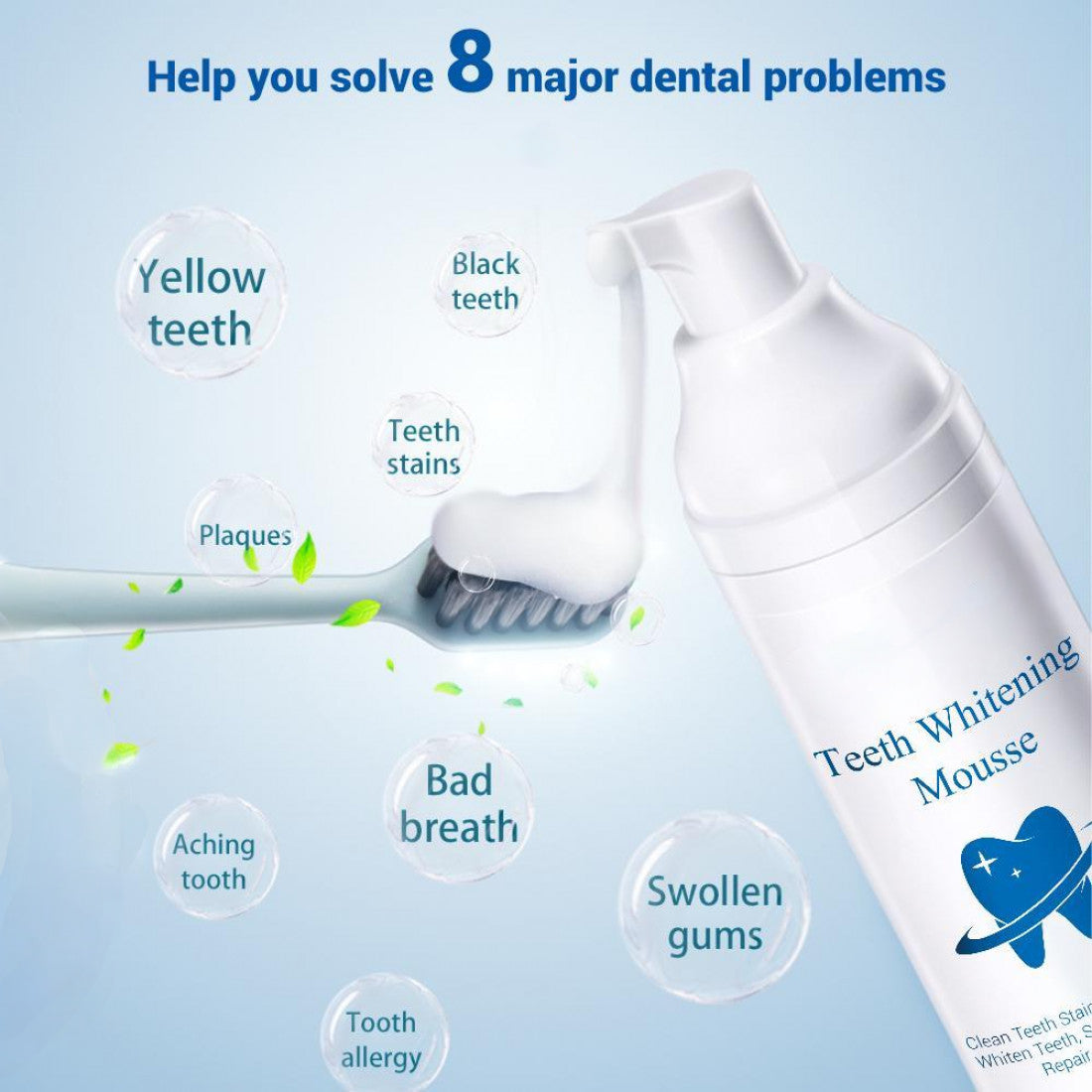 Whitening Mousse - Comari Oral Care 
